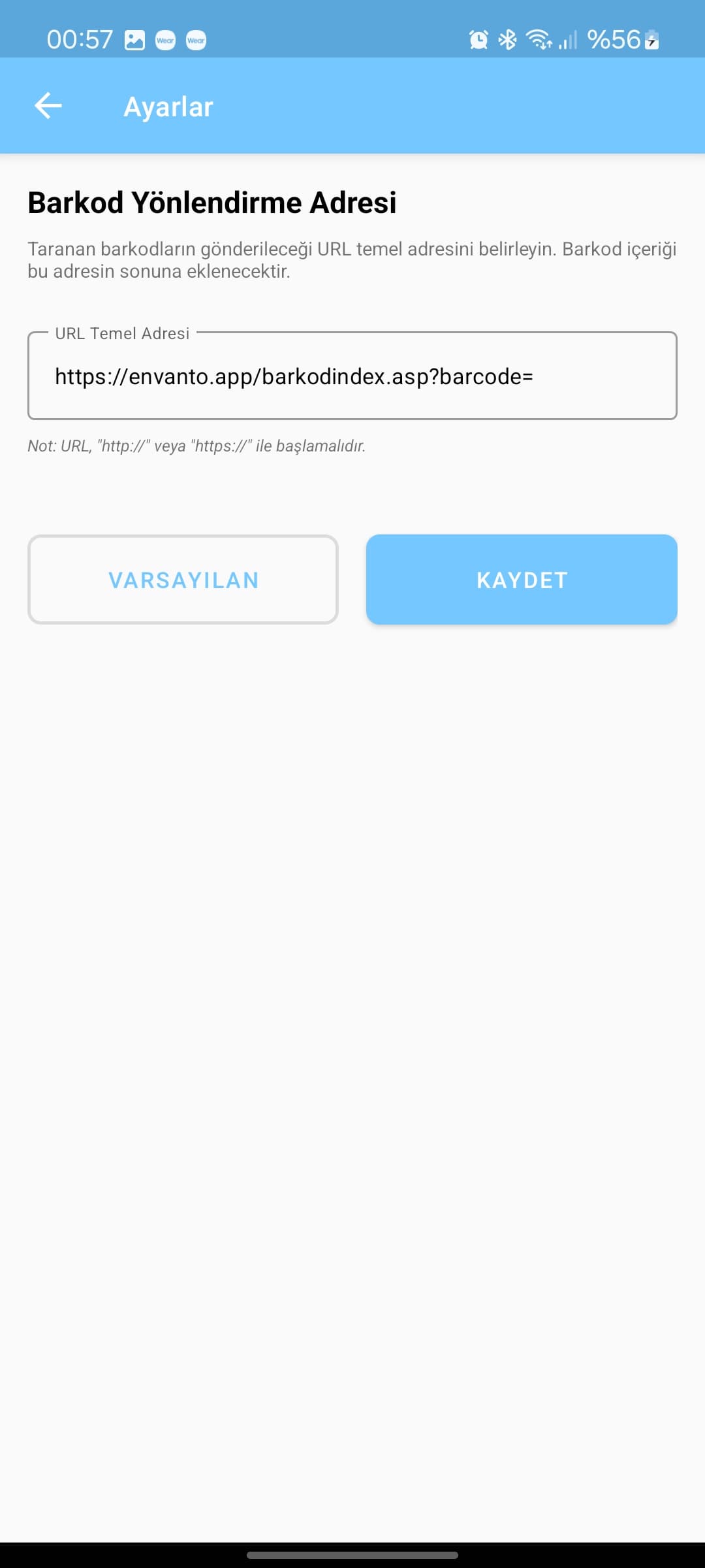Android Barkod Uygulaması